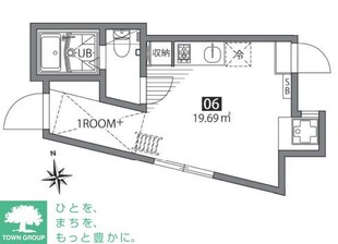 グランエッグス中野富士見町の物件間取画像